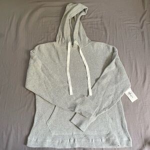 Waffle Knit Hoodie